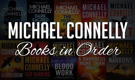 what is chronological order of michael connelly books? What if Michael Connely had written his novels in reverse order?